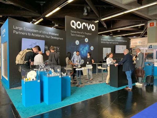 Qorvo携全迹科技UWB-AOA产品亮相德国纽伦堡嵌入式展会
